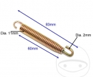 Support de montage d'échappement JMT 83mm, ensemble de 4 pièces - JM