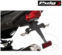 Support de plaque d'immatriculation Puig - Kawasaki KLE 300 C Versys X ABS ('17-'19) - JM