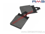 Szerves első fékbetét - Aprilia AF1 / Red Rose 50 / Etx / RX 50 / Malaguti Centro SL / F12 / F15 / Piaggio Free - (RMS)