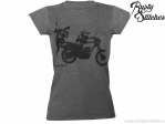 T-shirt décontracté pour femmes Rusty Stitches Charlie Grey (gris) - Rusty Stitches