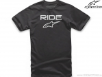 T-shirt décontracté Ride 2.0 (noir/blanc) - Alpinestars