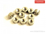 Threaded Spacer M6 10.5 x 6 mm Gold Aluminum - JM