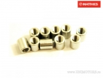 Threaded spacer set M6 8.5 x 10 mm aluminum - JM