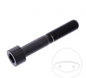 Tornillo de cabeza redonda Pro Bolt M10 x 1.25 x 60 mm acero inoxidable A4 negro - JM