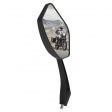 Trapezoidal Motorcycle Mirror (Left) - Oxford