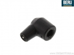 Tubo de bujía de 90° conector de rosca M4 sin resistencia de silicona Kohm - Beru