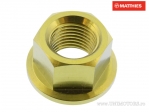 Tuerca del piñón trasero Pro Bolt M10 x 1.00 mm titanio dorado - Ducati 1098 1098 Biposto/Monoposto / 1098 1198 R - JM