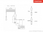 Universal ATV Emergency Switch with Cover - JM