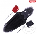 Universal Front Fender Black Polisport - SM Line - JM