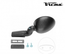 Universal Round Left-Right Black Mirror by Vicma for Fairing Mounting - JM