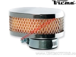 Universal Tuning Air Filter - D.28/35mm / Right Angle / Oval - (Vicma)