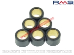 Variator rollers - 15x12mm (set of 6 rollers / 2.3g - 9.0g) - (RMS)