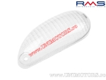 Vetro luce di direzione posteriore bianco SX - Gilera Typhoon / Storm / Piaggio NTT / NRG / Zip Fast Rider / Zip SP - (RMS)