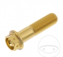 Vite a testa esagonale Pro Bolt M10 x 1.25 x 40 mm Alluminio Corsa Oro - JM