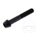 Vite conica rotonda Pro Bolt M10 x 1.25 x 60 mm in acciaio inossidabile A4 nero - JM