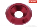 Vite M8 8.00 x 25.00 x 5.00 mm in Alluminio Rosso con Perno di Posizionamento - JM