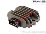 Voltage regulator - Aprilia / Benelli / Derbi / Gilera / Italjet / Malaguti / Piaggio (12V / 20A) - (RMS)