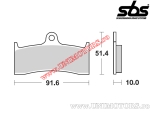 Voorremblokken - SBS 729DC (dubbel carbon) - (SBS)