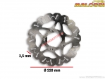 Voorste remschijf Whoop (buitendiameter 220mm / dikte 3,5mm) - Aprilia Sportcity One 125 4T (Leader M38AM) - Malossi