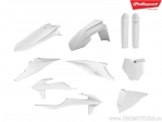 White Plastic Set - KTM SX 125 / SX 250 / SX-F 250 4T / SX-F 450 / SX-F 450 Herlings Replica - Polisport