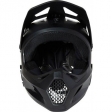 YTH RAMPAGE HELMET [BLK/BLK]: Mărime - YS