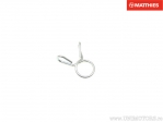 Zinc-plated fuel hose clamp set of 20 pieces, 9mm tightening - JM